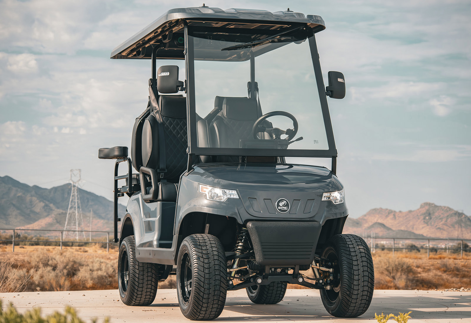 EPIC Golf Carts offers Luxury, Performance, and Prestige.