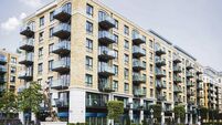 New development, Fulham Reach, in Hammersmith, West London