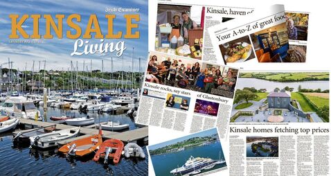 Pages of Kinsale food, festivals, property in our e-magazine