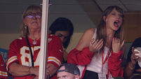 Taylor Swift is a fan and suddenly, so is everyone else. Travis Kelce jersey sales jump nearly 400 percent