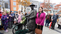 In pictures: New statue of Michael Collins unveiled in Cork City 