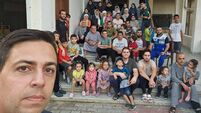 Watch: Palestinian-Irish man shelters 90 people in Gaza home