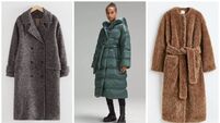 Wrapped up: Annmarie O'Connor's selection of winter coats