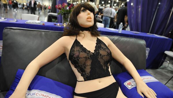 The "True Companion" sex robot, Roxxxy, was billed as a world first, a life-size robotic girlfriend complete with artificial intelligence and flesh-like synthetic skin. Picture:Getty Images