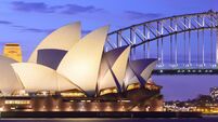 Sydney Opera House at Night in Australia
