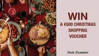 Win a €500 Christmas shopping voucher