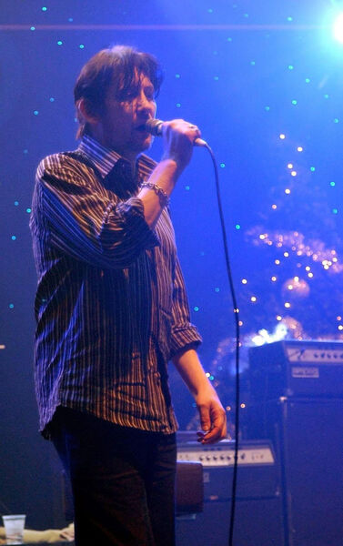 Shane MacGowan and The Pogues perform on stage in Londo in 2005. Picture: Joel Ryan/PA