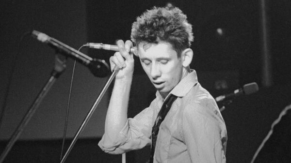 Shane MacGowan pictured in 1985.