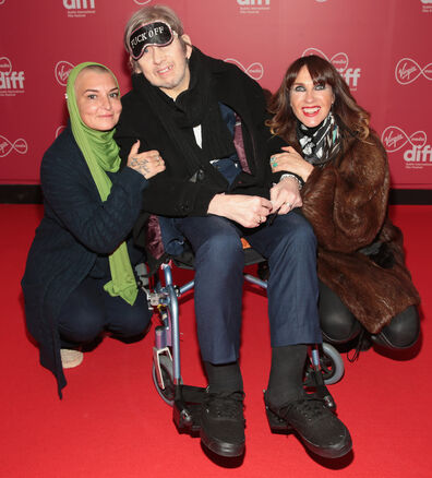  Sinéad O'Connor, Shane MacGowan and Victoria Mary Clarke. Picture: Brian McEvoy