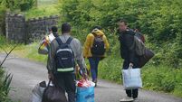 Asylum seeker accommodation protest