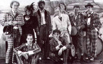 Shane MacGowan and The Pogues with Kirsty MacColl.