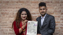 Nepalese couple vow to continue campaigning after same-sex marriage recognised