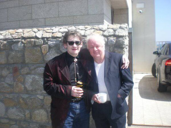 On the way to Sandycove, we saw film-maker Jim Sheridan outside his then home. Photo: Alison O'Reilly