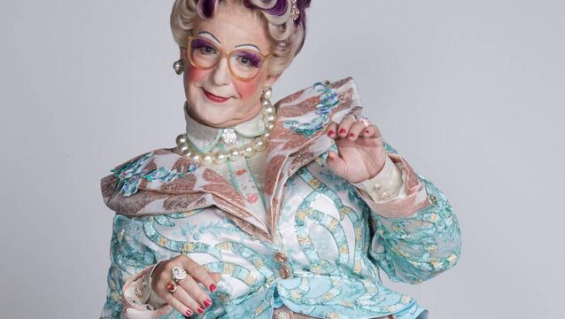 <p>Nanny Nellie: Cork's pantomime icon returns to the Opera House stage. Picture: Miki Barlok</p>