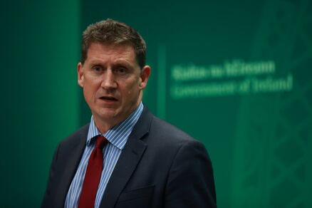 Eamon Ryan insisted that fossil fuel industries must take greater responsibility for climate financing and investment in the shift to renewables.  Picture: Liam McBurney