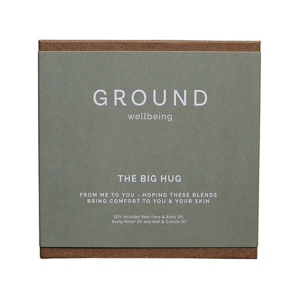Ground Wellbeing The Big Hug Barróg Gift Set, €75, groundwellbeing.com.