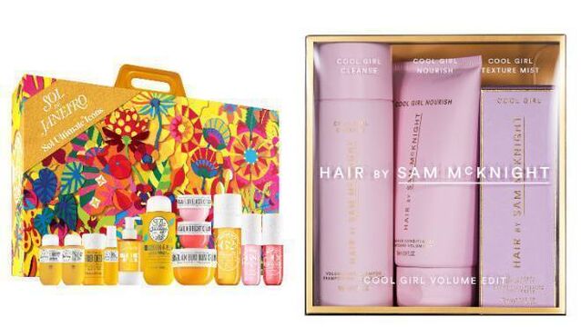 <p>Some of Simone Gannon's beauty selections for Christmas</p>