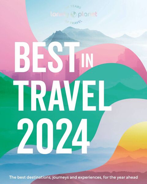 Lonely Planet Best in Travel 2024 book, €14.95