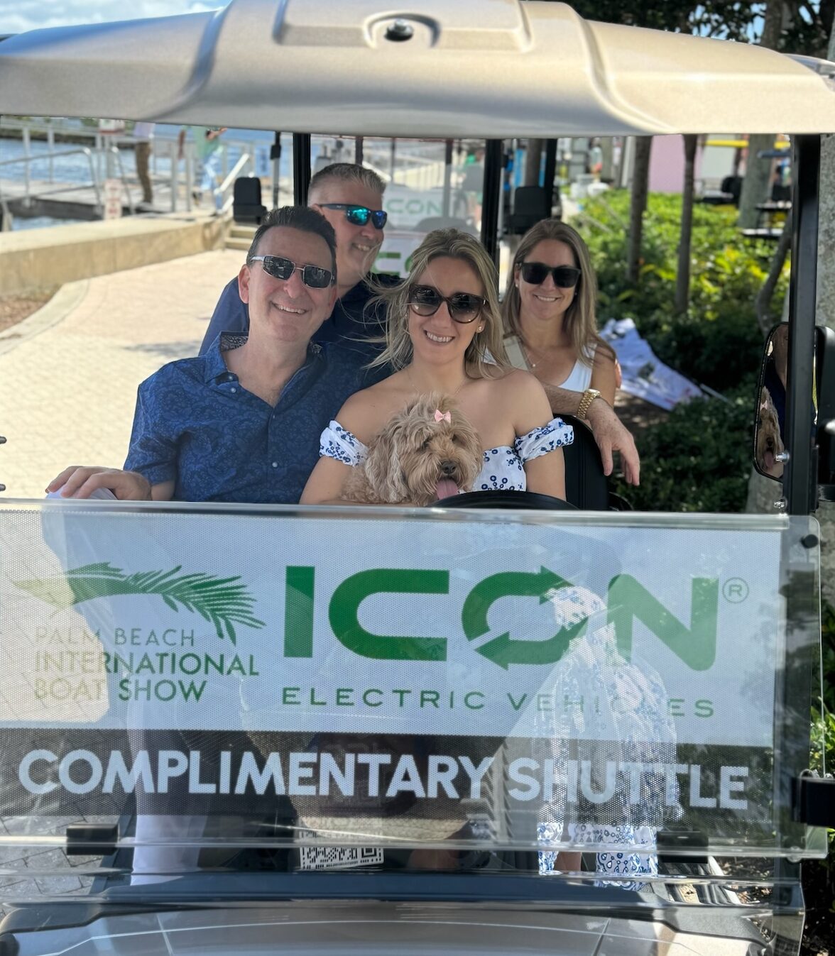 Palm Beach Boat Show - ICON EV Golf Carts